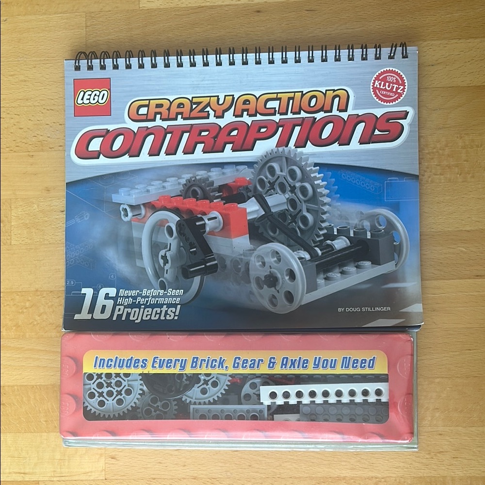 Klutz LEGO Crazy Action Contraptions Craft Kit